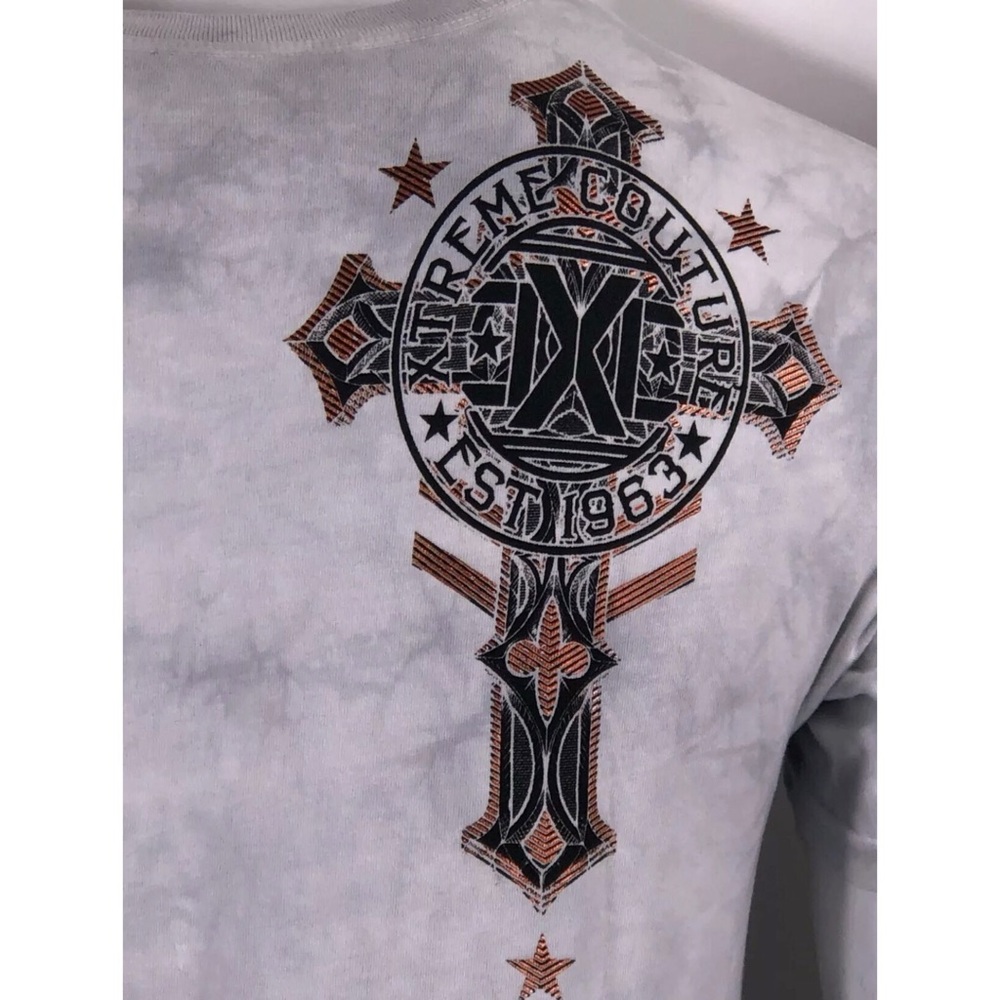 XTREME COUTURE by AFFLICTION T-Shirt FAITH & TRUST - Picture 9 of 9